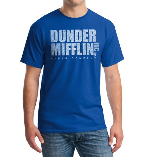 dunder mifflin t shirt|dunder mifflin warehouse shirt.